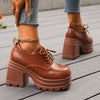 Women's Lace-Up Heels | Platform Shoes