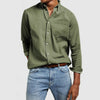 Męska Casual Koszula Button-Down | Długie Rękawy