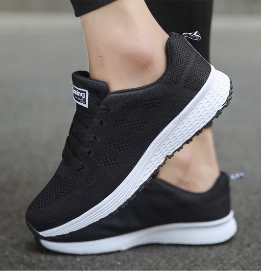 Damskie ortopedyczne oddychające sneakersy | Lekkie