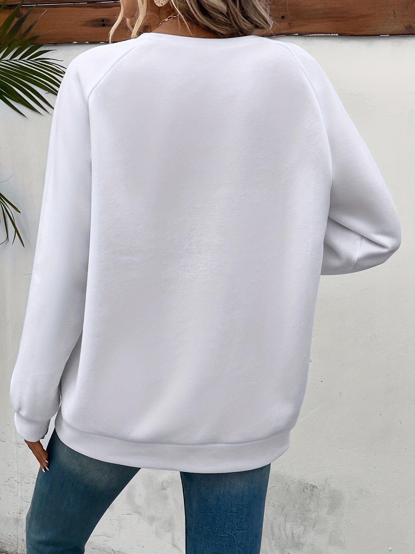 Damska Sweter Codzienny | Motyw Serca