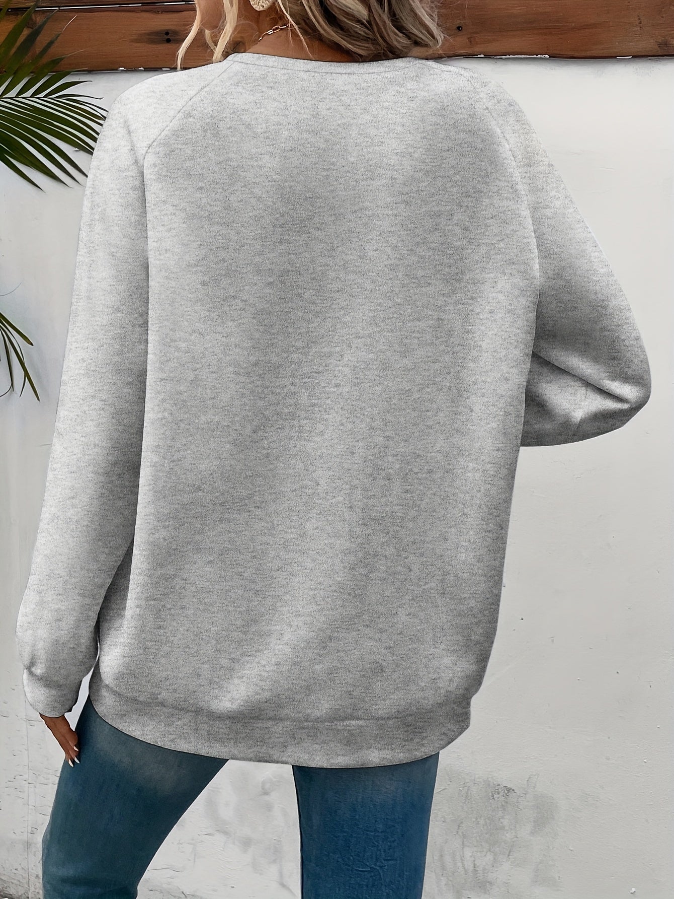 Damska Sweter Codzienny | Motyw Serca