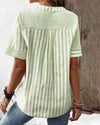 Women's Striped Blouse | Buttons