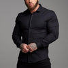 Męska koszula slim fit | Długi rękaw