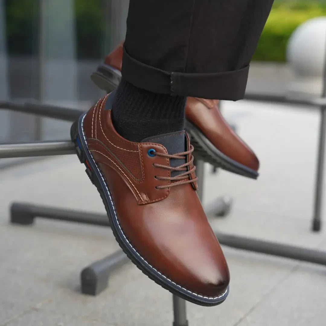 Męskie Formalne Buty Oxford | Antypoślizgowe
