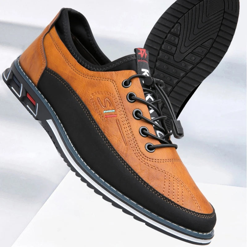 Męskie Buty Ortopedyczne Sznurowane | Styl Casual