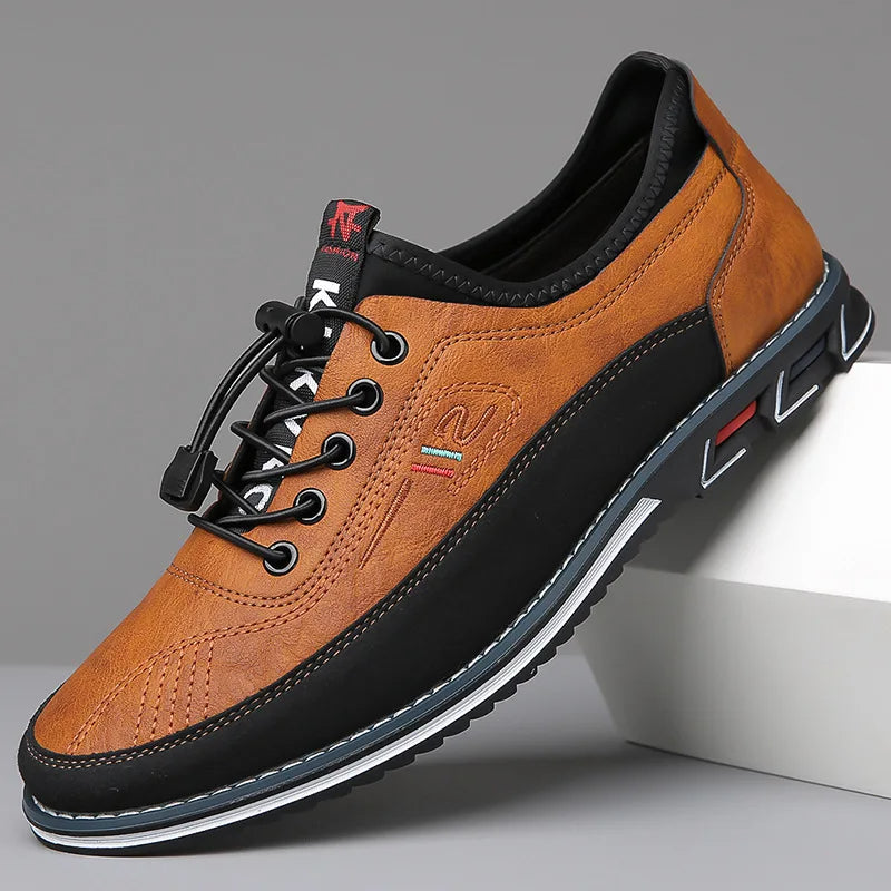 Męskie Buty Ortopedyczne Sznurowane | Styl Casual