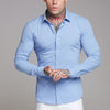 Męska koszula slim fit | Długi rękaw