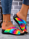 Kobiece Sandały Slip-On z Kokardą | Lato