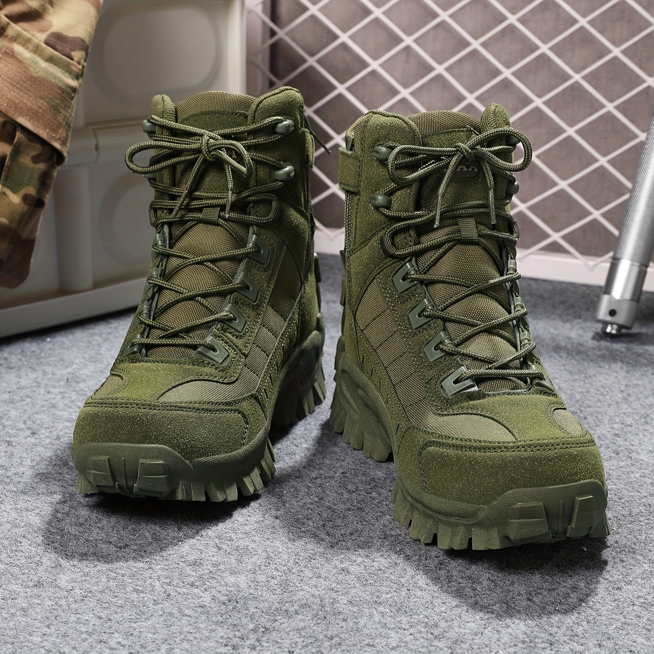 Męskie Wysokie Buty Trekkingowe | Zimowe Wędrówki