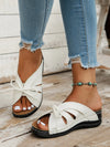 Kobiece Sandały Slip-On z Kokardą | Lato