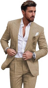 Męski garnitur slim fit | 2-częściowy