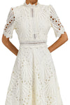 Damska Sukienka Koronkowa | Midi