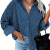 Damska Zimowa Koszulowa Kurtka | Oversize