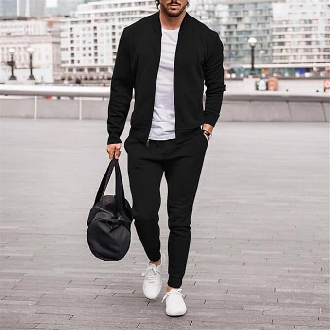 Męski Dwu Częściowy Dres | Styl Casual