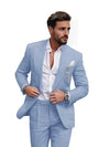 Męski garnitur slim fit | 2-częściowy