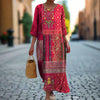 Damska Plażowa Sukienka Boho | Maxi