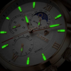 Męski Klasyczny Zegarek | Chronograf & Wodoodporny
