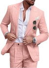 Męski garnitur slim fit | 2-częściowy
