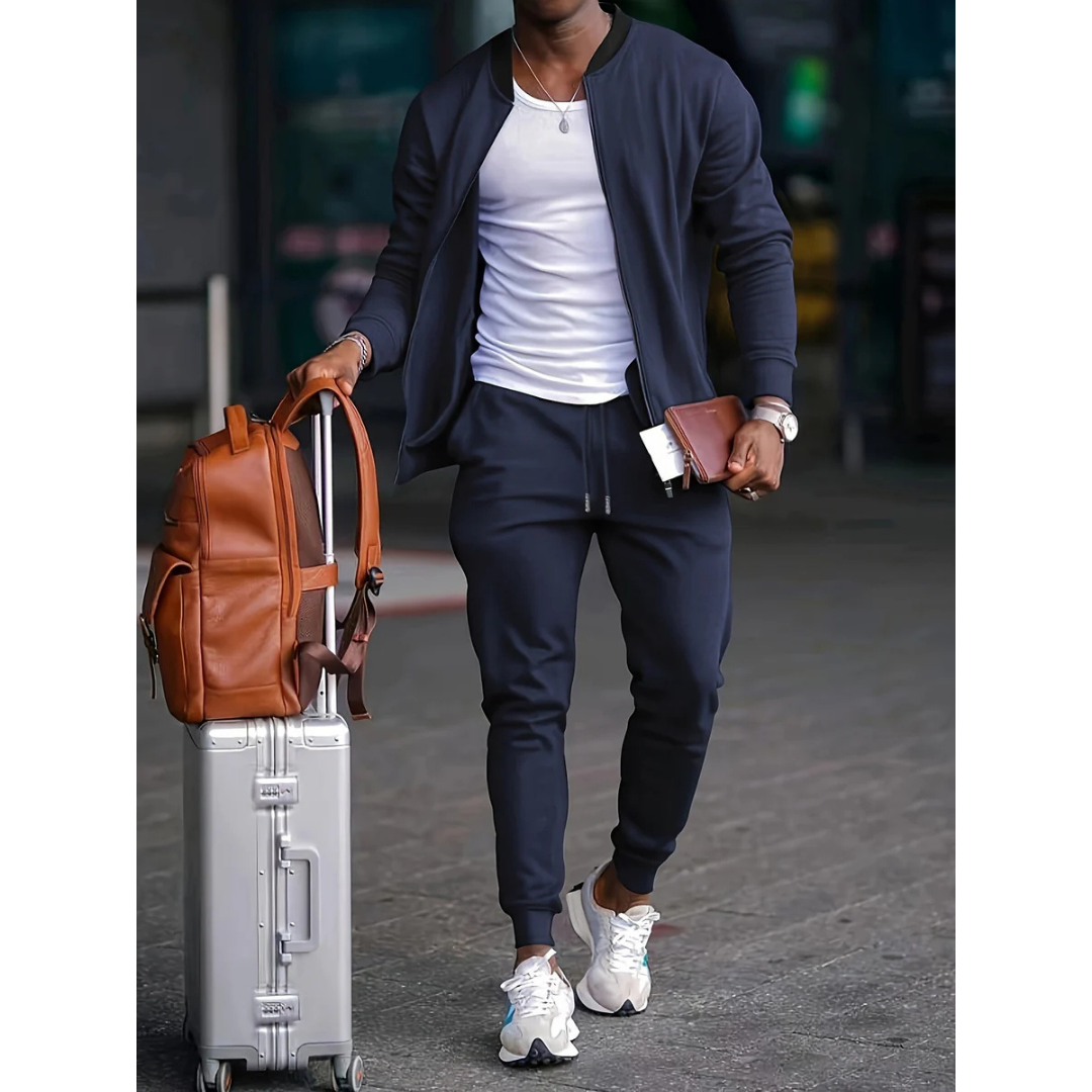 Męski Dwu Częściowy Dres | Styl Casual