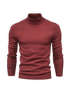 Męski Sweter z Golfem | Slim Fit