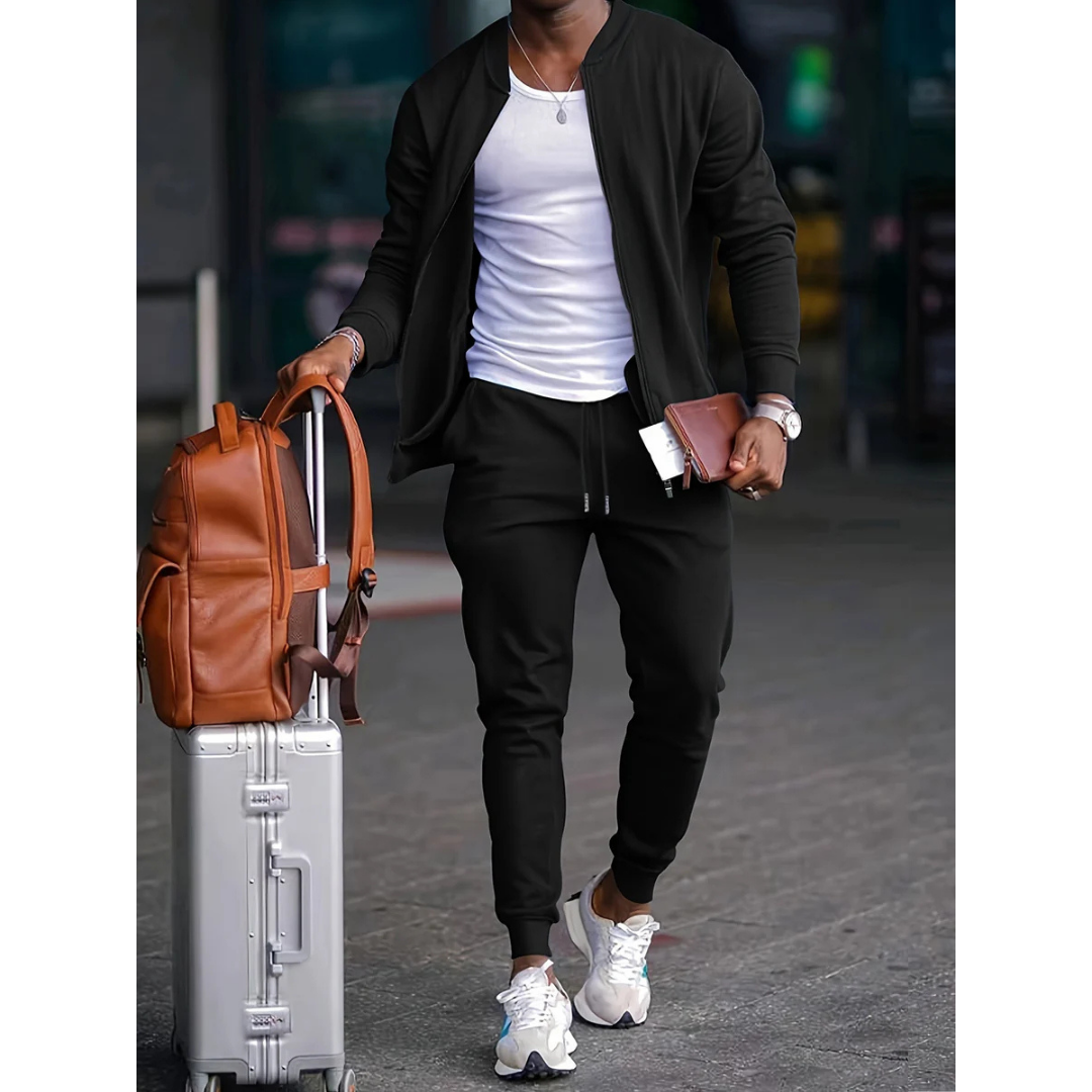 Męski Dwu Częściowy Dres | Styl Casual