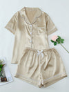 Women's Pajama Set | Short Sleeve And Shorts