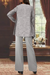 Women's Three-Piece Sequin Set | Elegant
