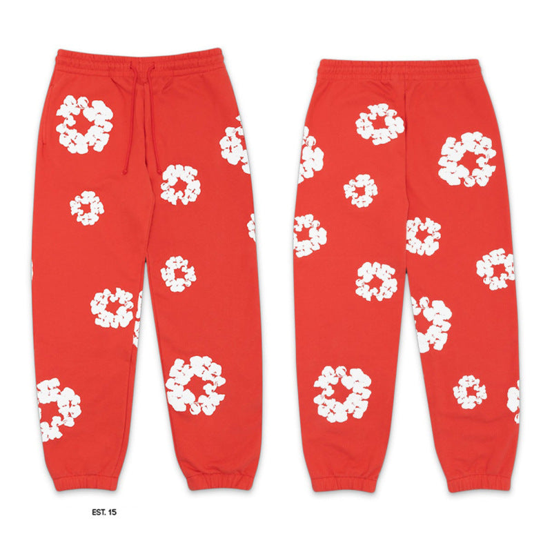 Kobiece Oversized Hoodie Set | Graffiti Print