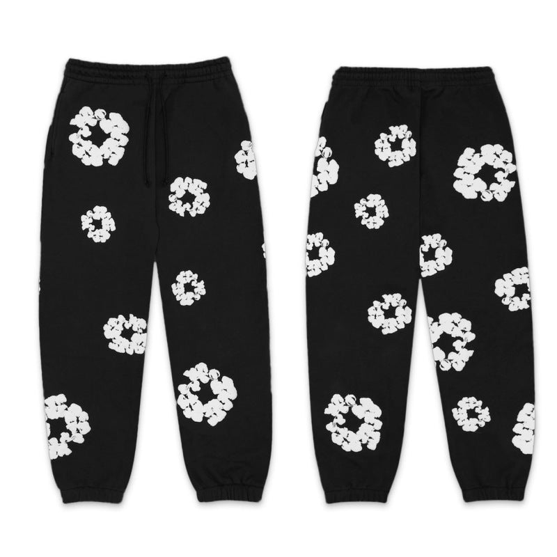 Kobiece Oversized Hoodie Set | Graffiti Print