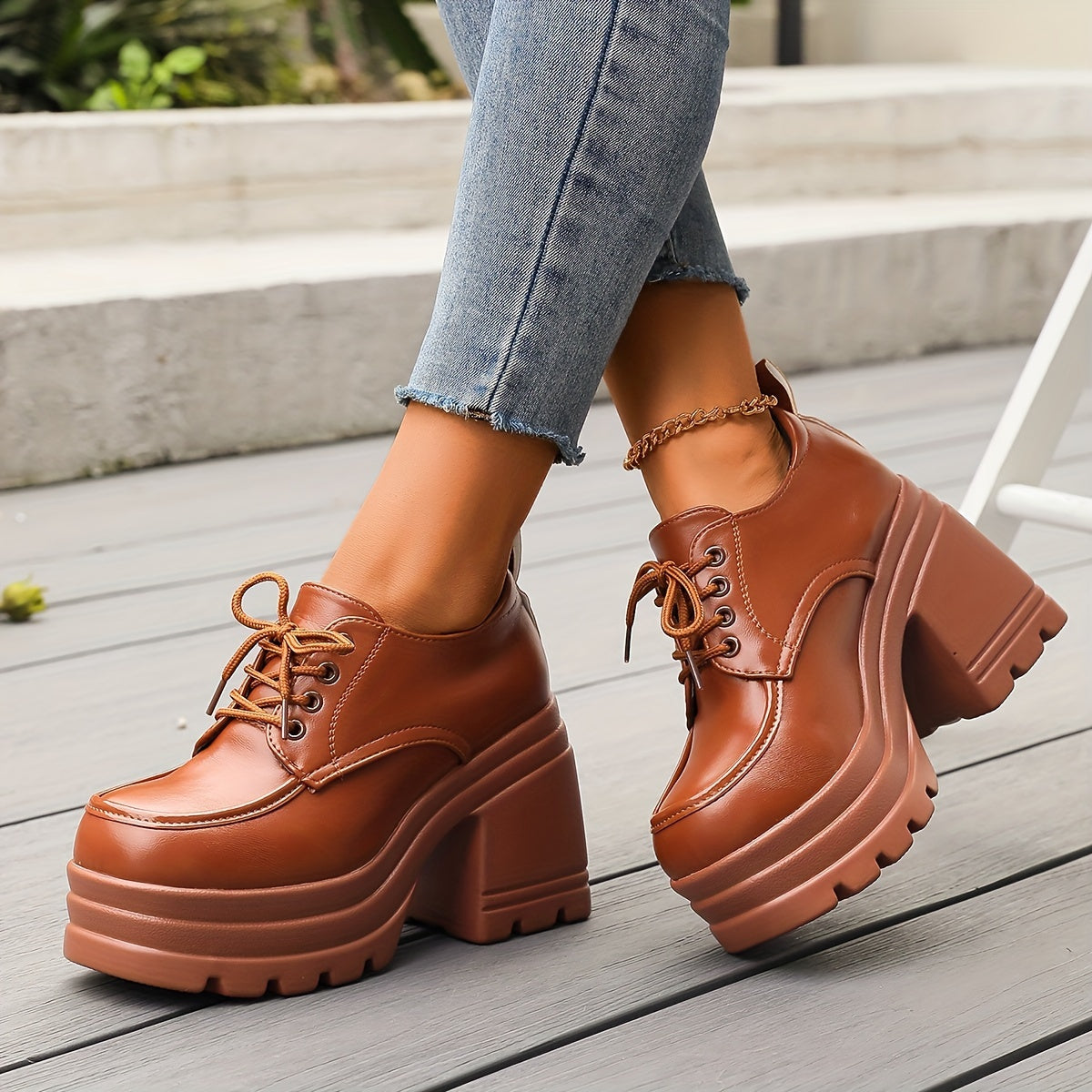 Women's Lace-Up Heels | Platform Shoes