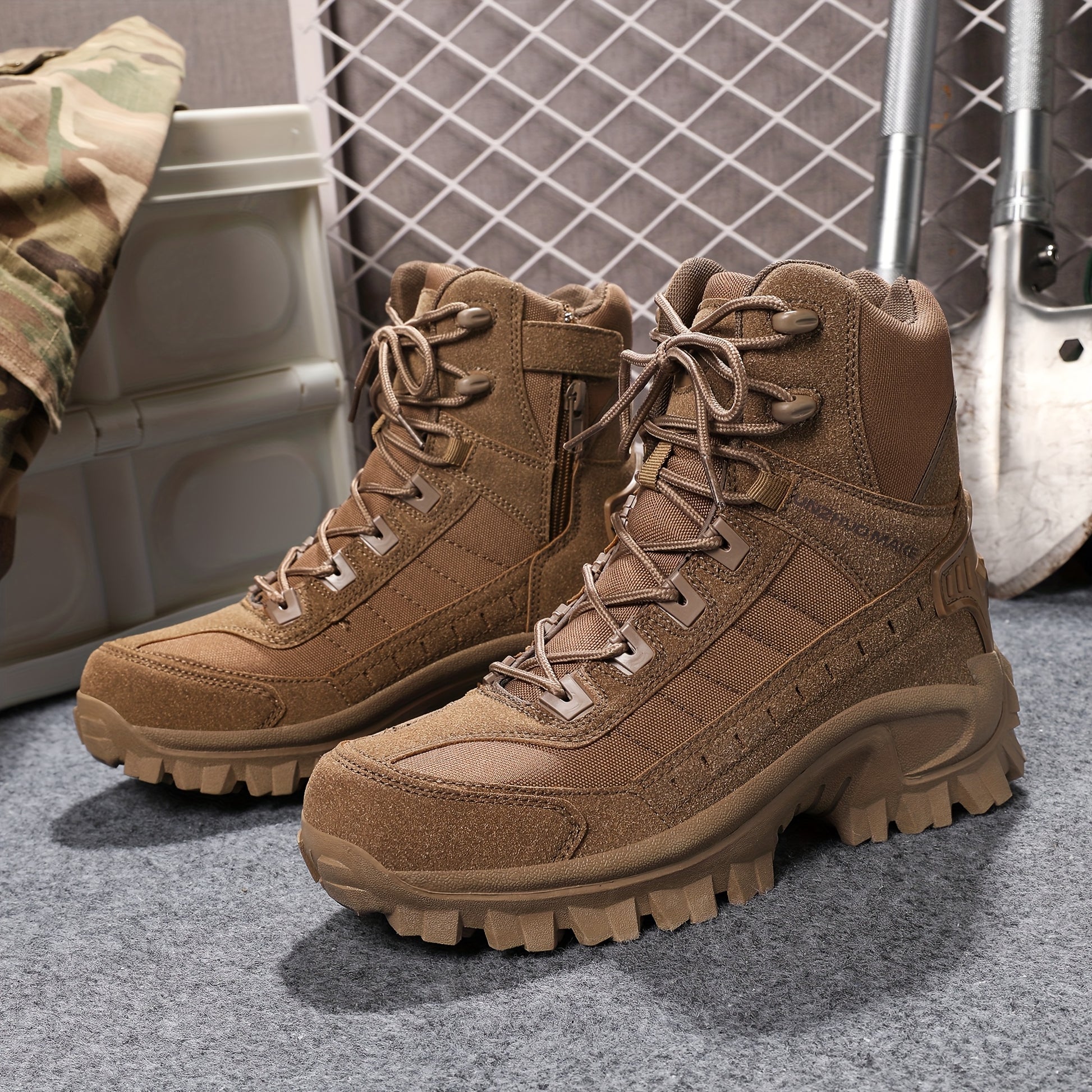 Męskie Wysokie Buty Trekkingowe | Zimowe Wędrówki