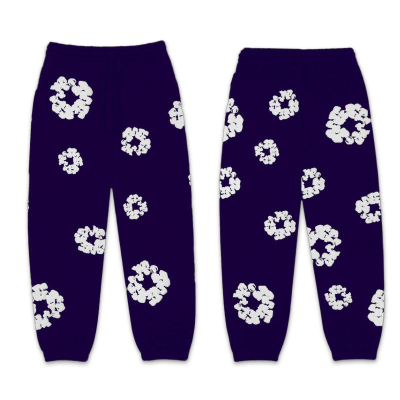 Kobiece Oversized Hoodie Set | Graffiti Print