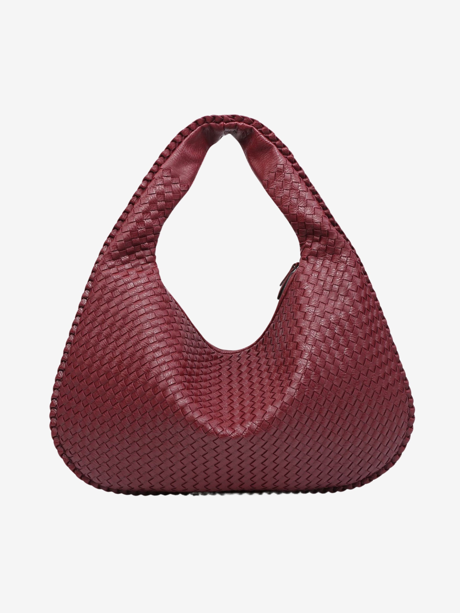Dámská pletená kabelka hobo | Velká