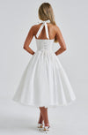 Damska Sukienka Ślubna Halter | Midi