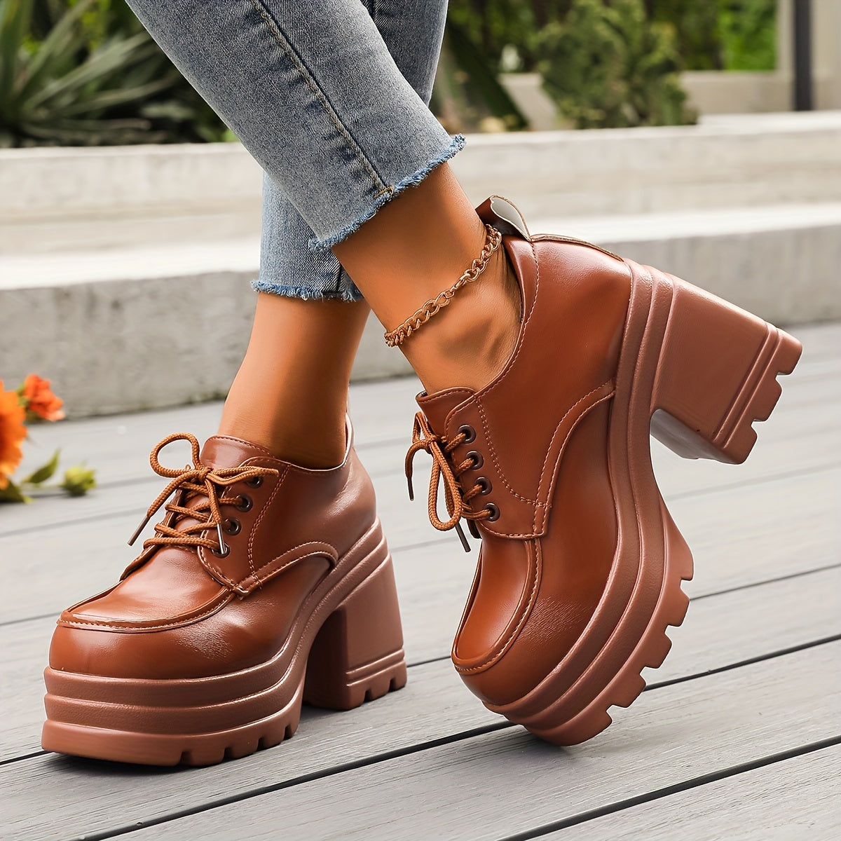 Women's Lace-Up Heels | Platform Shoes