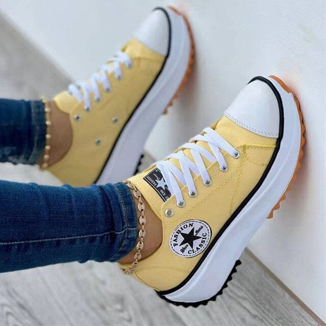 Damskie Sneakersy na Platformie | Casual