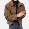Męska Kurtka Bomber Krótka | Styl Vintage