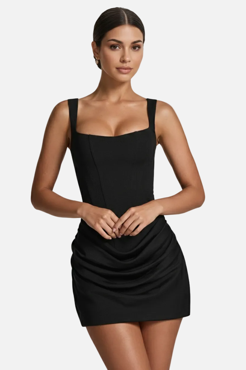 Damska Wieczorowa Sukienka Elegancka | Mini