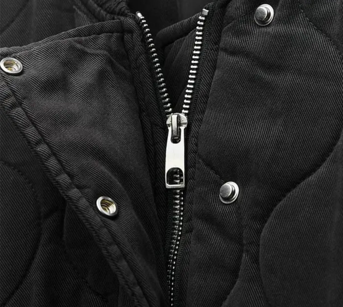 Kurtka Damska Pikowana Oversize | Lekka