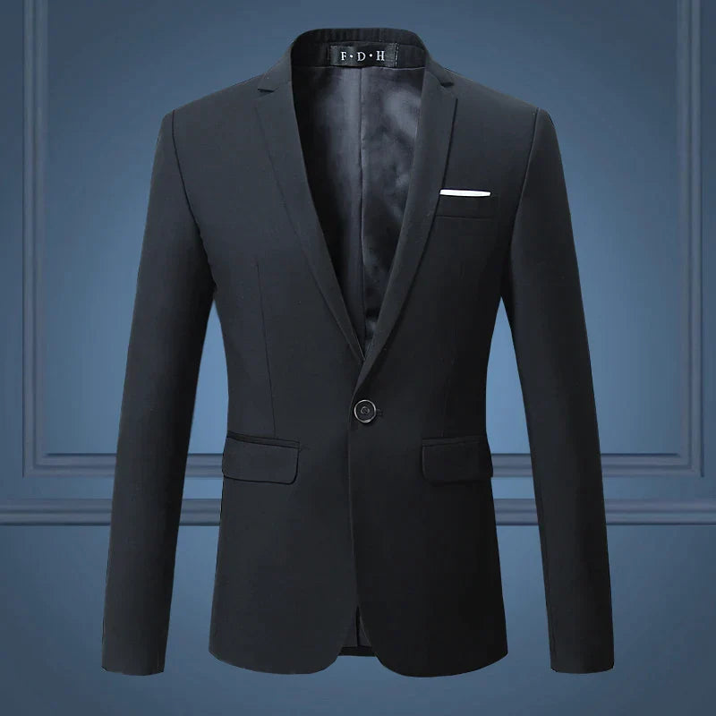Męski Slim Fit Blazer | Formalny