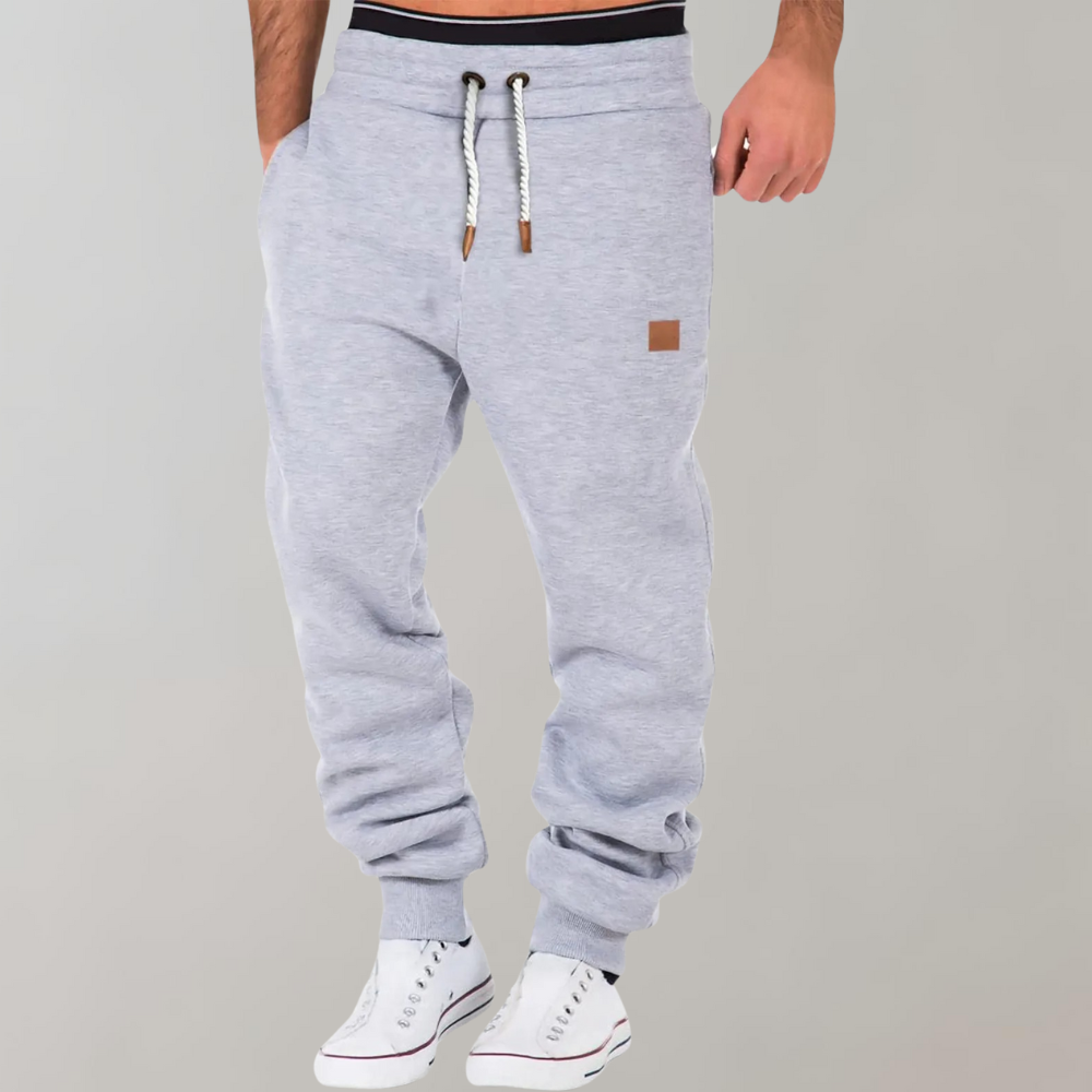 Męskie Spodnie Joggingowe Relaxed | Elastyczny Pas