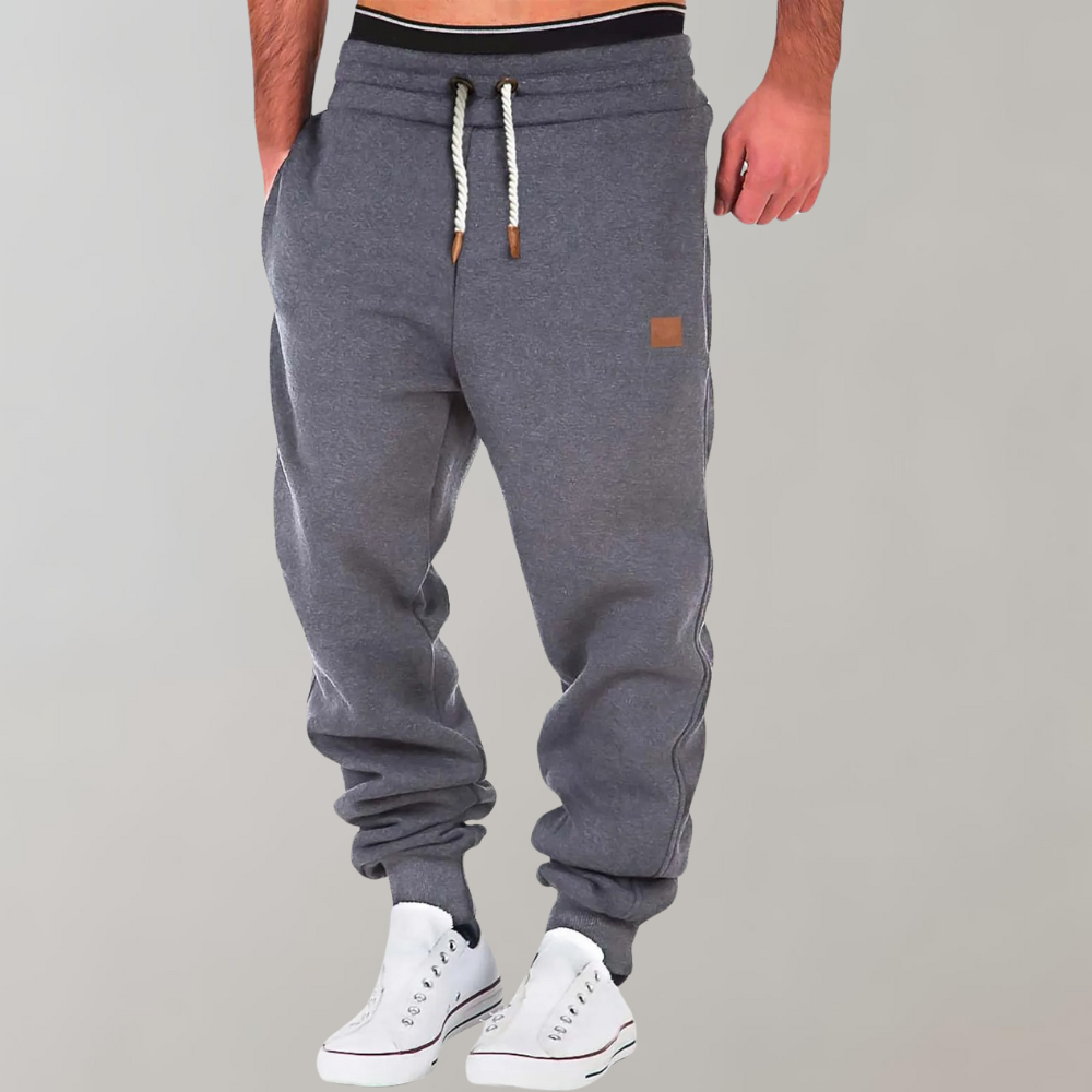 Męskie Spodnie Joggingowe Relaxed | Elastyczny Pas