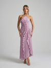 Women's Wedding Dress with Ruffles | Midi