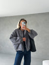 Kurtka Damska Pikowana Oversize | Lekka