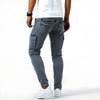 Męskie Spodnie Cargo Slim Fit | Stretch