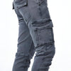 Męskie Spodnie Cargo Slim Fit | Stretch
