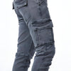 Męskie Spodnie Cargo Slim Fit | Stretch