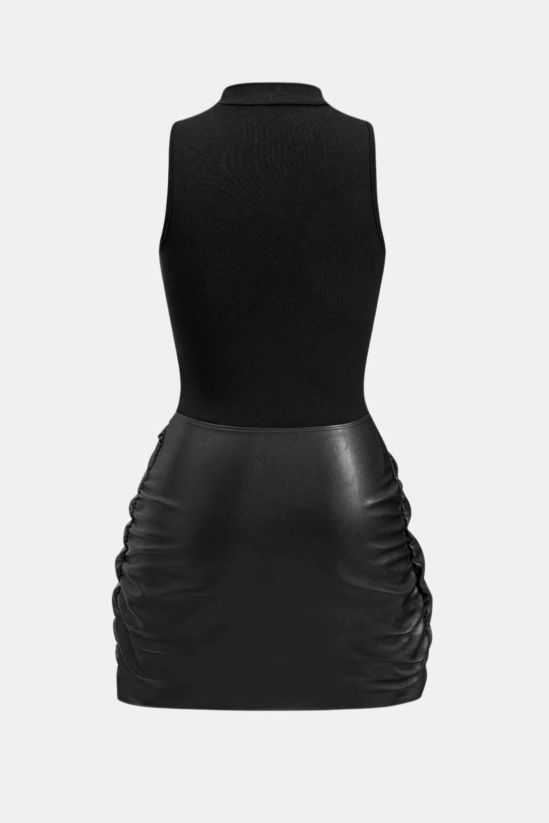 Dámské večerní šaty halter | Mini