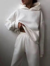 Damski Oversized Hoodie Dres | Zestaw Dwuczęściowy