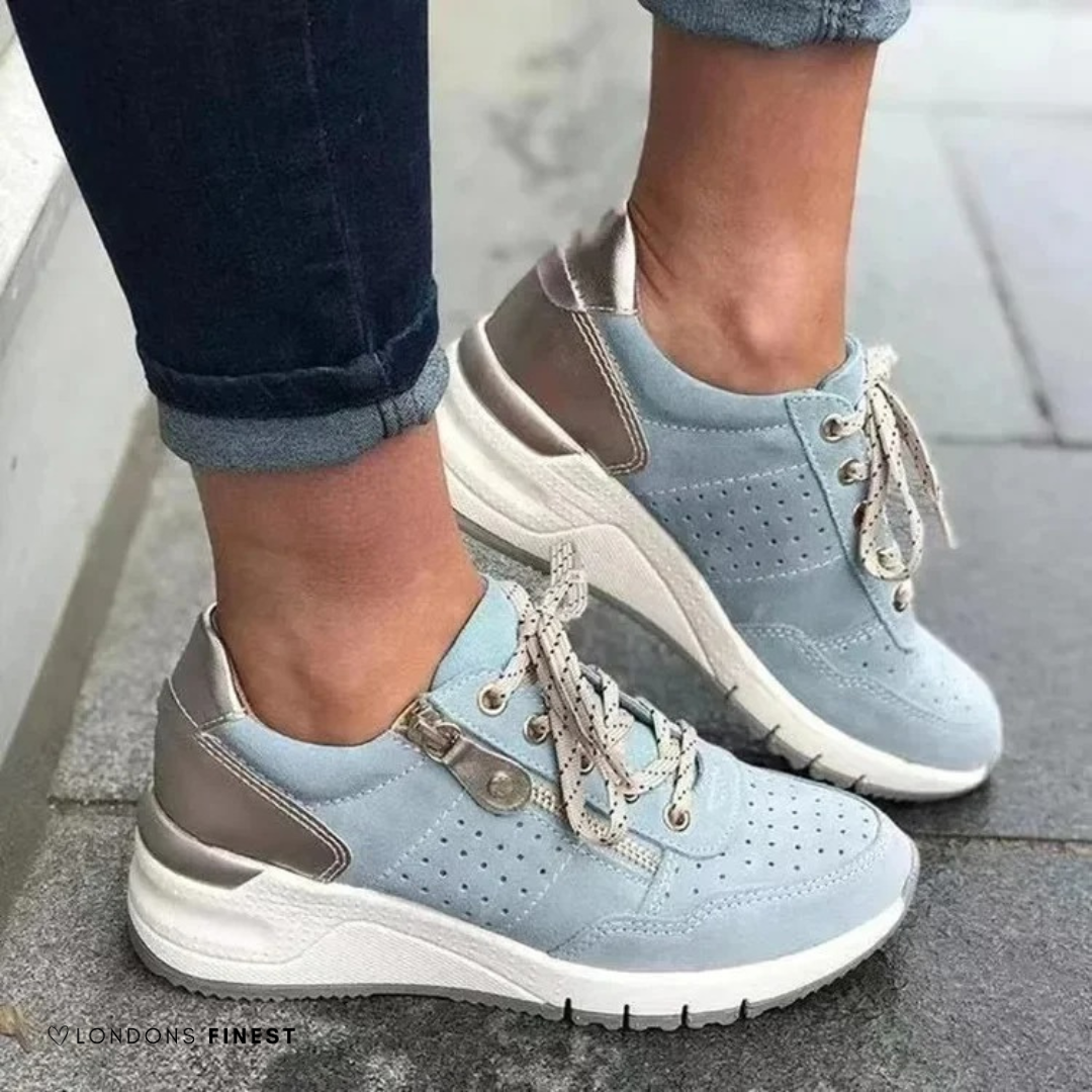Damskie Sneakersy Ortopedyczne | Sznurowane